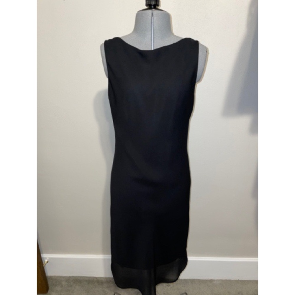 Small black dress with scowl back